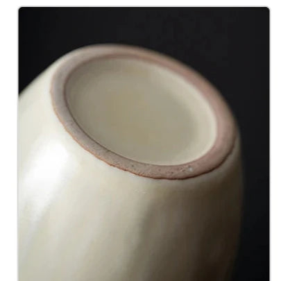 Classic White Ceramic Table Vase